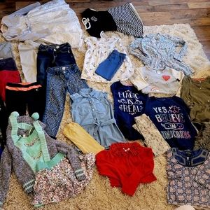 Girla size 5 clothing lot